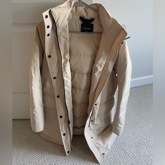 Everlane Renew Long Puffer Coat - Picture 4 of 5